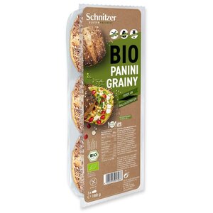 Schnitzer Panini Grainy Biologisch 3 Stuks