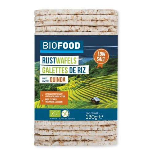 Damhert Rijstwafels Quinoa Biologisch Biofood
