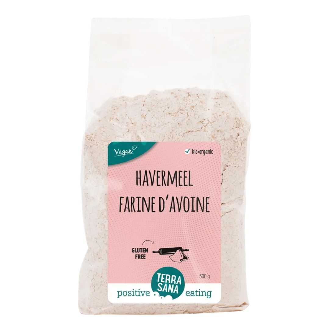 Havermeel Biologisch 500 gram - Glutenvrij Havermeel Biologisch 500 gram - Glutenvrij