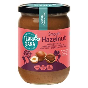 TerraSana Hazelnootpasta Biologisch 500g - Glutenvrij