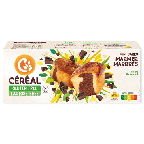 Cereal Mini Marmer Cakejes 6 Stuks