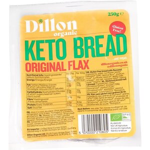 Dillon Organic Original Flax Keto Bread Biologisch