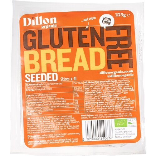 Dillon Organic Seeded Sliced Bread Biologisch
