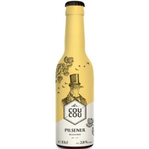 Coucou Pilsener 2,8% 33cl - Glutenvrij (THT 7-6-2026) Coucou Pilsener 2,8% 33cl - Glutenvrij (THT 7-6-2026)