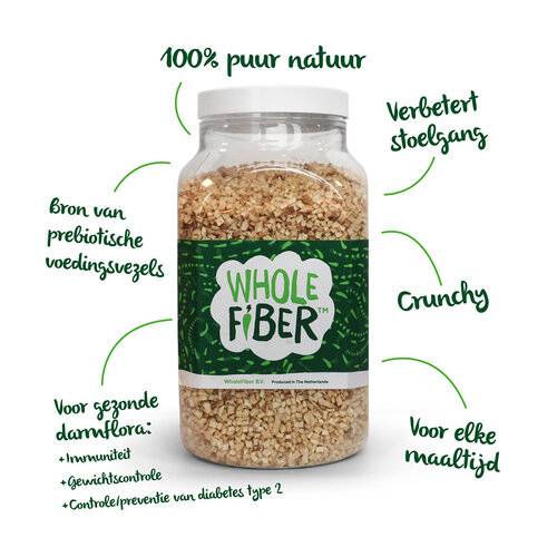 WholeFiber Voedingsvezel (Chicory Root Witlofwortel)