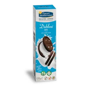 Piaceri Mediterranei Dubbelkoekjes Chocolade - Glutenvrij