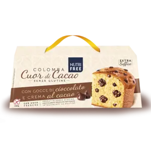 Nutrifree Colomba Paasbrood met chocoladehart 400 gram