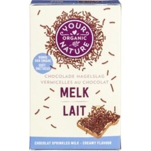 Your Organic Nature Chocolade Hagelslag Melk Biologisch