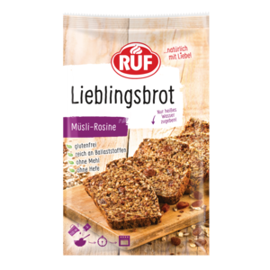 Ruf Lieblingsbrot Muesli Rozijnen - Glutenvrij