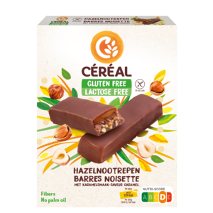 Cereal Hazelnootrepen met Karamel