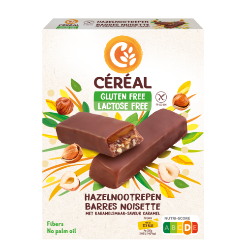 Cereal Hazelnootrepen met Karamel