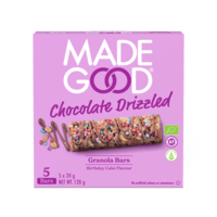 Chocolate Drizzled Granola Bars Birthday Cake Flavour 5 stuks