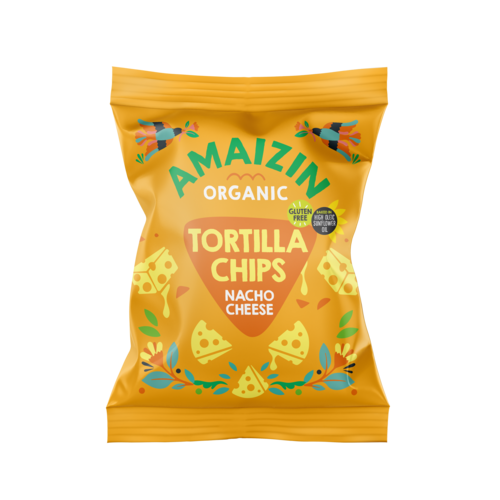 Amaizin Nacho Maïschips 150 gram Biologisch