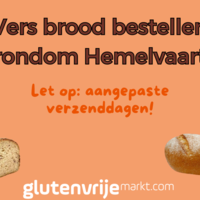 Let op: aangepaste verzenddagen vers brood i.v.m. Hemelvaart