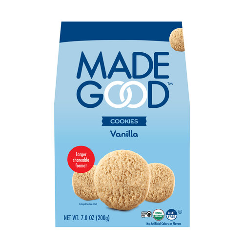 Made Good Vanilla Flavor Cookies Biologisch - Glutenvrij Made Good Vanilla Flavor Cookies Biologisch - Glutenvrij