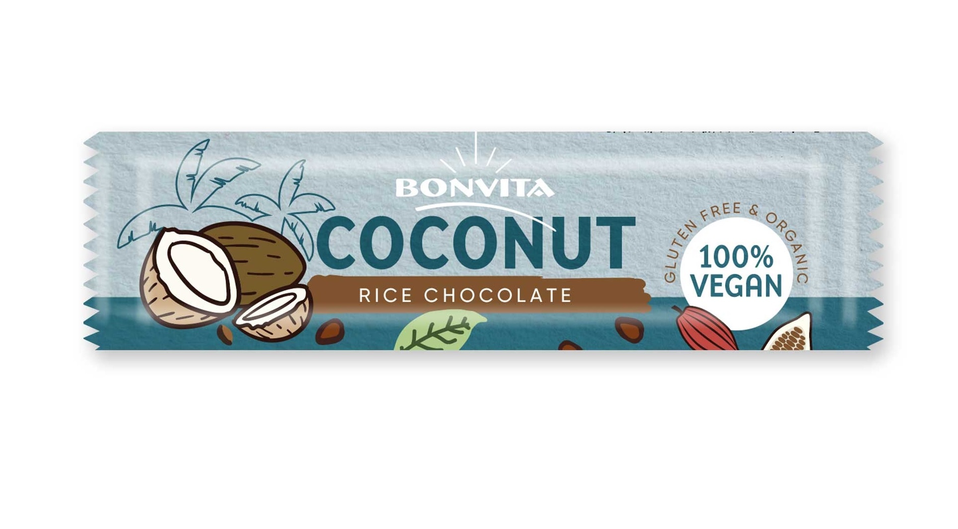 Bonbarr Melkchocolade met Kokos Biologisch - Glutenvrij Bonbarr Melkchocolade met Kokos Biologisch - Glutenvrij