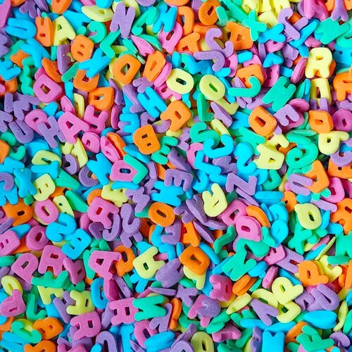 Tasty Me Suikerdecoratie Letterpret 45g - Glutenvrij