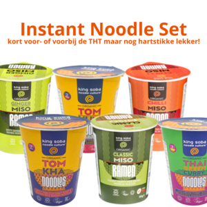 King Soba Instant Noodle Set 6st