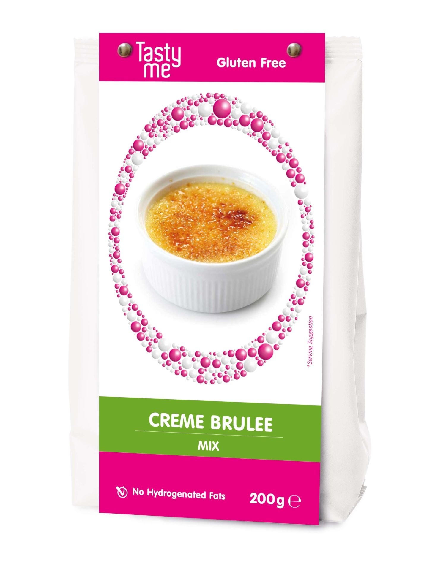 Crème Brûlée Mix 200g - Glutenvrij Crème Brûlée Mix 200g - Glutenvrij