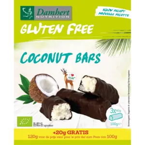 Damhert Kokosrepen Lactosevrij - Glutenvrij