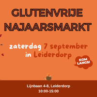 Glutenvrije Najaarsmarkt op zaterdag 7 september