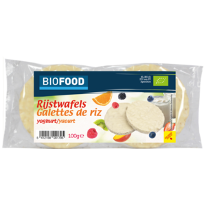 Damhert Rijstwafels Yoghurt Biologisch Biofood - Glutenvrij