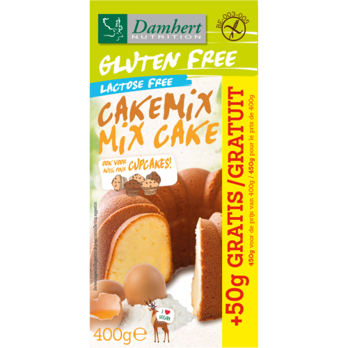 Damhert Cakemix - Glutenvrij