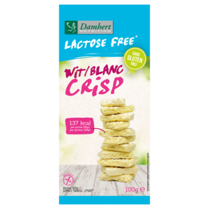 Damhert Witte Chocolade Crisp Lactosevrij - Glutenvrij