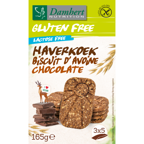 Damhert Haverkoek Chocolade - Glutenvrij