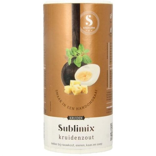 Sublimix Kruidenzout 175 gram - Glutenvrij Sublimix Kruidenzout 175 gram - Glutenvrij