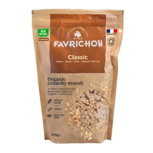 J. Favrichon Crunchy Muesli Classic Biologisch - Glutenvrij