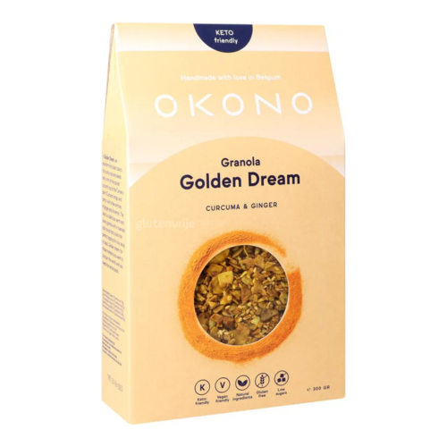 Okono Granola Kurkuma & Gember - Glutenvrij