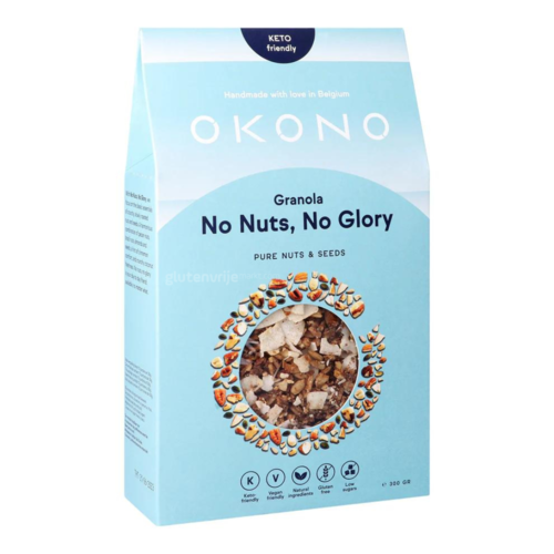 Okono Granola No Nuts, No Glory - Glutenvrij Okono Granola No Nuts, No Glory - Glutenvrij