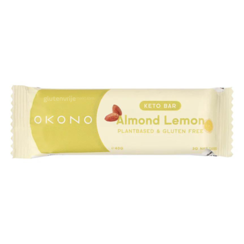 Okono Almond Lemon Energy Bar - Glutenvrij