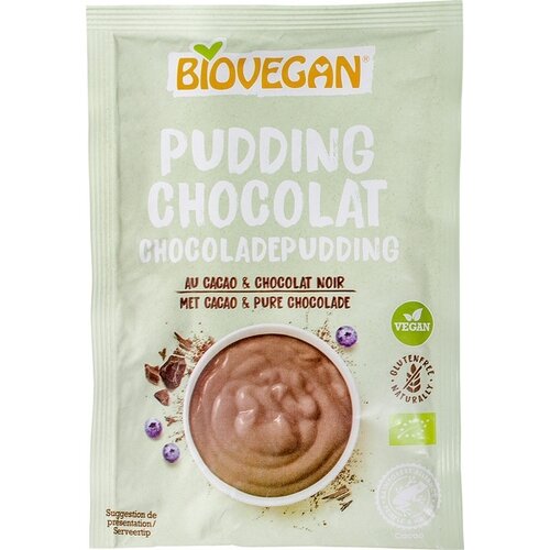 Biovegan Chocoladepudding vegan biologisch - Glutenvrij