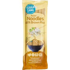 TerraSana Bruine Rijstnoedels Biologisch - Glutenvrij