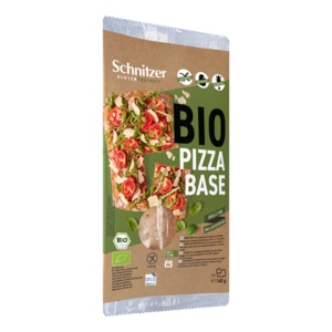 Schnitzer Pizzabodem Mais Biologisch - Glutenvrij (THT 21-10-2026)