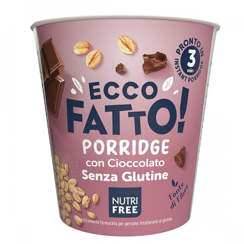 Nutrifree Instant Havermout Chocolade - Glutenvrij