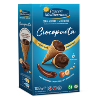 Hoorntjes met Chocolade en Hazelnoot - Glutenvrij