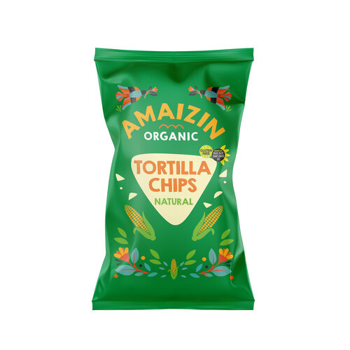 Amaizin Maïschips Naturel 150 gram Biologisch - Glutenvrij