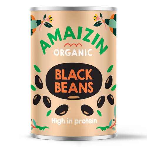 Amaizin Zwarte bonen Biologisch - Glutenvrij