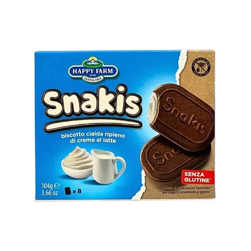 Happy Farm Snakis Melk - Glutenvrij Happy Farm Snakis Melk - Glutenvrij