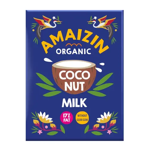 Amaizin Kokosmelk 200 ml Biologisch - Glutenvrij