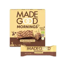 Mornings Soft Baked Oat Bars Chocolate Chip - Glutenvrij