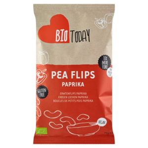 Bio Today Erwtenflips Paprika THT 30-01-2026 - Glutenvrij Bio Today Erwtenflips Paprika THT 30-01-2026 - Glutenvrij