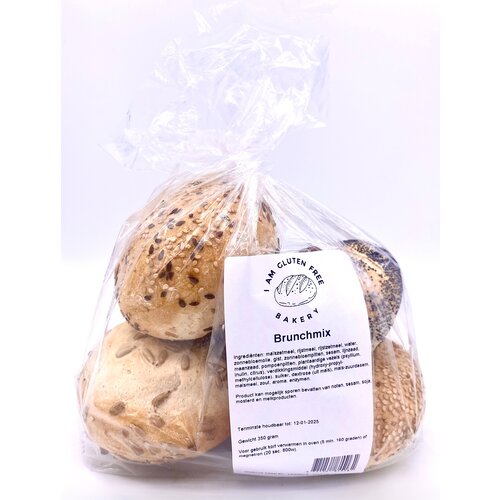 I am Gluten Free Brunchmix 4 stuks - Glutenvrij