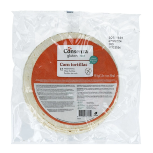 Consenza Mais Tortillas 12 stuks THT 28-07-2025  - Glutenvrij
