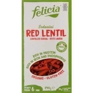 Felicia Rode Linzen Sedanini - Glutenvrij