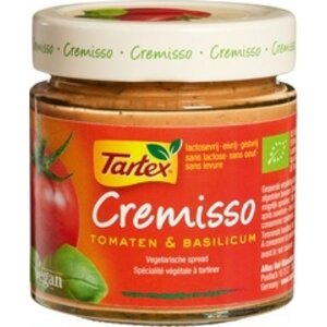 Tartex Cremiso Tomaat Basilicum Spread - Glutenvrij