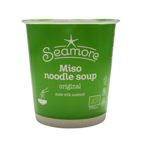 Seamore Miso Noodle Soup Original THT 03-2025 - Glutenvrij